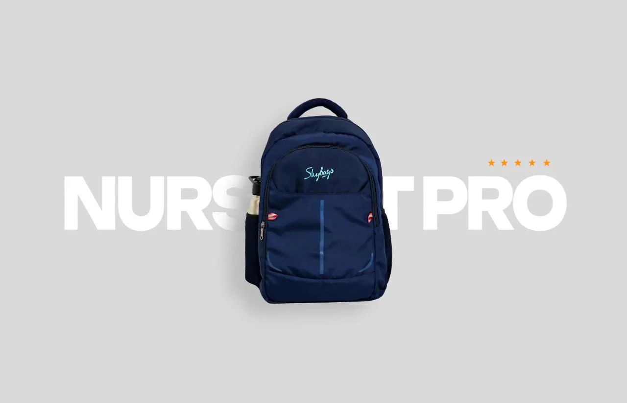 Blue NurseKit Pro backpack